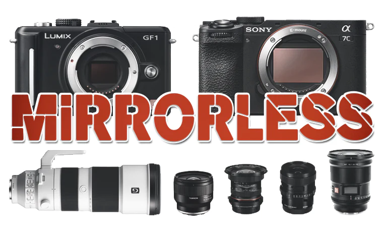 Fotocamere mirrorless e obiettivi