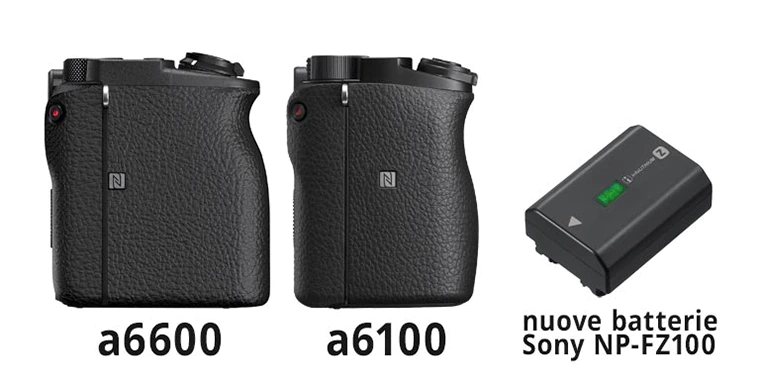 Sony a6100 - a6600: grip
