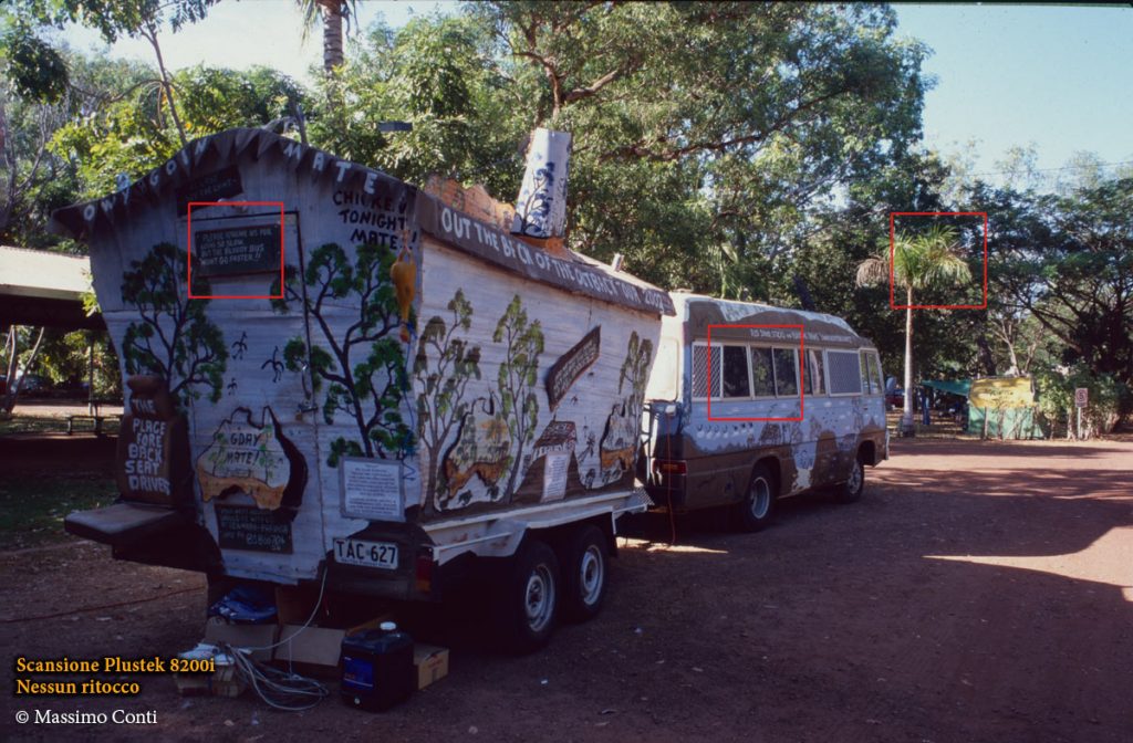 Australia, camping. Plustek OpticFilm 8200i (7200 dpi)