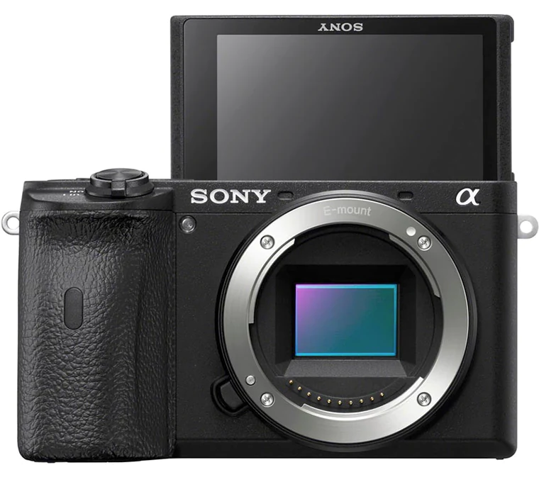 Sony a6600: schermo posteriore ribaltabile