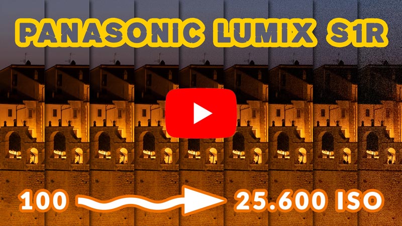 VIDEO: Panasonic Lumix S1R: test sensibilità ISO in fotografia notturna