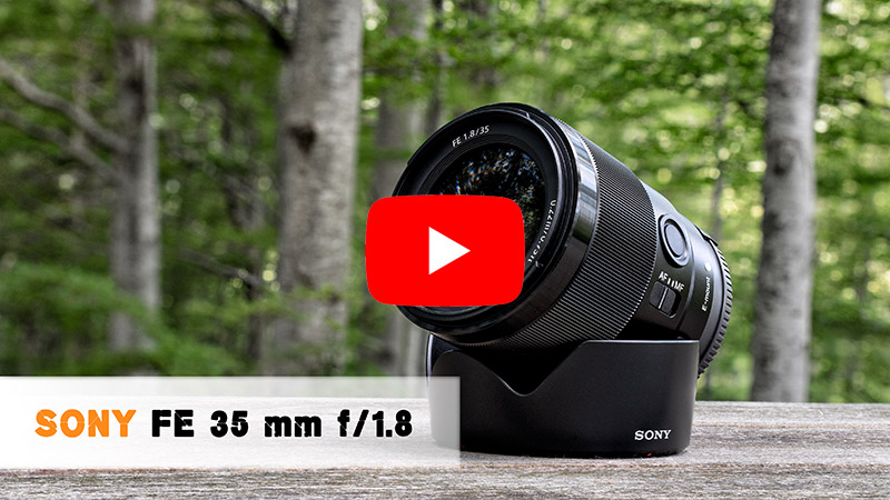 VIDEO: Sony 35 mm f/1.8 | Recensione