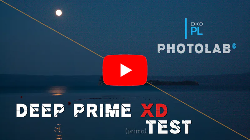 Prova DxO Photolab 6 DEEP PRIME XD (con esempi) | Algoritmo avanzato riduzione del rumore
