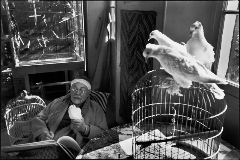 Henri Cartier-Bresson, Henri Matisse, Vence, France (1944)