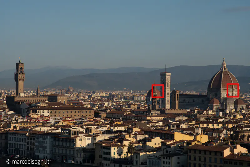 Nikon 100mm f/2.8 - Qulità d'immagine a lunga distanza. Immagine di riferimento. Nessuna correzione applicata. AC non corrette