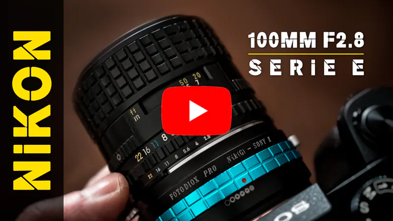 VIDEO: Nikon 100mm f/2.8 serie E: obiettivo vintage adattato su Sony Full Frame | Recensione