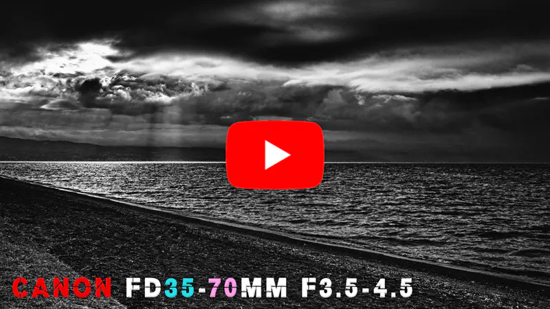 VIDEO: Canon FD 35-70mm f/3.5-4.5 | Recensione