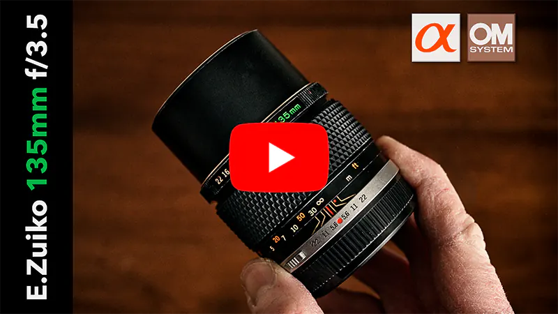 VIDEO: Olympus Zuiko 135mm f/3.5 | Recensione