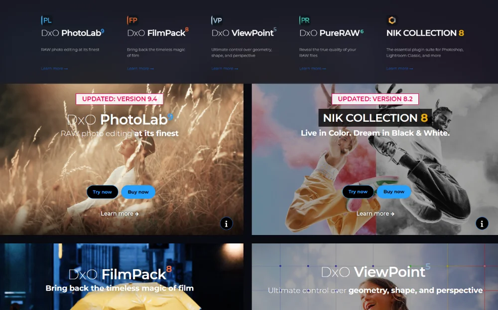 Offerta software DXO