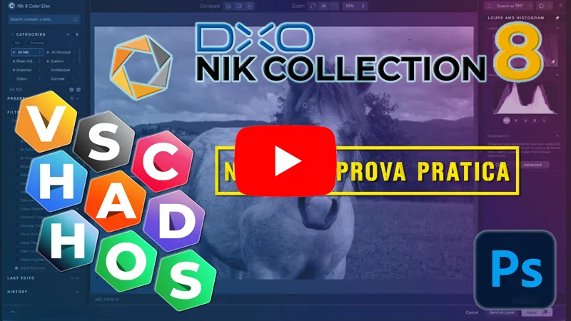 VIDEO: DXO Nik Collection 8: novità e... Photoshop - Con dimostrazione