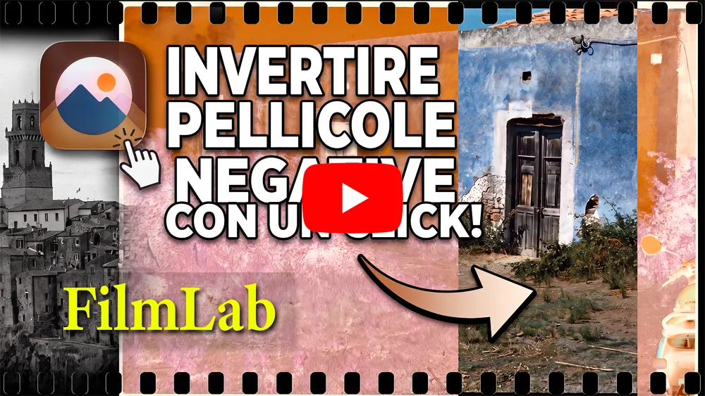 VIDEO: Come invertire negativi a colori e in B/N dopo la digitalizzazione | FilmLab
